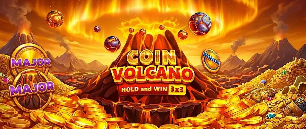 Coin Volcano Casino – Machine à Sous Hold & Win